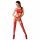 Passion BS047 - completo netto aperto con tagli (rosso) - S-L