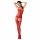 Passion BS050 - Set rete cuori-fiori (rosso) - Taglia S-L