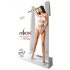 Passion BS083 - Body traforato e aperto (bianco) - S-L