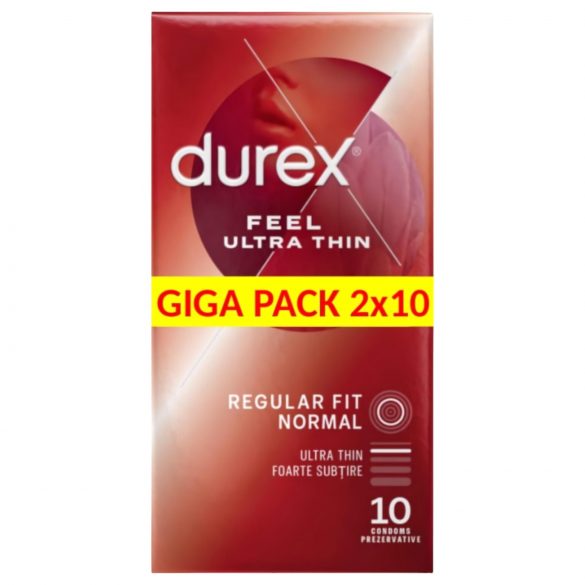 Durex Feel Ultra Thin - preservativi ultra sottili e realistici (2x10pz)