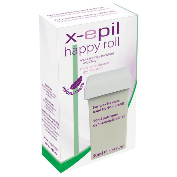 X-Epil Happy Roll - cartuccia cera (50ml) - ipoallergenica