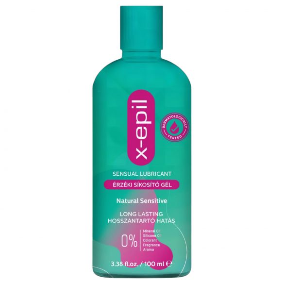 X-Epil Natural Sensitive - gel lubrificante sensuale (100ml)