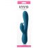 Inya Luv Bunny - vibratore ricaricabile con braccio clitorideo (turchese)