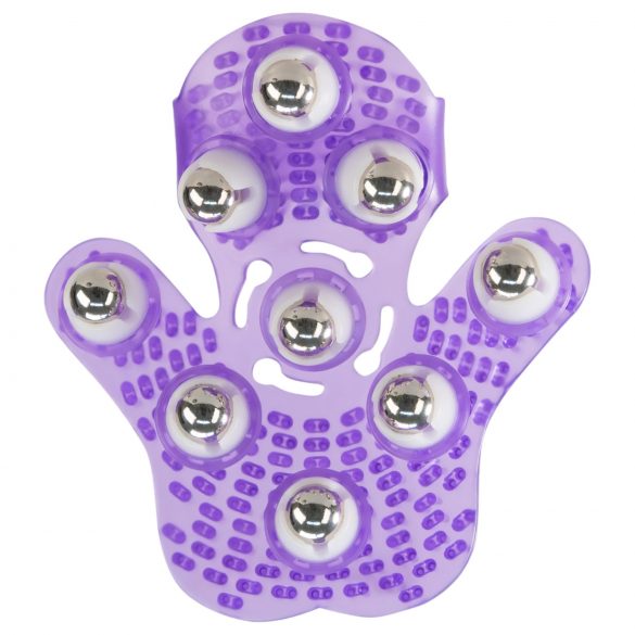 Roller Balls Massager - Massaggiatore a mano (viola)