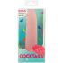 Cocktail di Piacere - Dildo in Silicone con Base (Pesca)