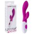 Pretty Love Brighty - vibratore impermeabile con braccio clitorideo per punto G (viola)