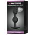 Pretty Love - Dildo anale con sfere interne (nero)