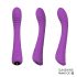 Sex HD Sunshine - vibratore G-spot ricaricabile e scanalato (viola)