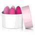 Sex HD Eggs - Set di 6 palline Kegel (rosa)