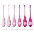 Sex HD Eggs - Set di 6 palline Kegel (rosa)