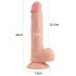 Lovetoy Nature Cock - Dildo realistico con base a ventosa 21cm (naturale)