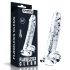 Lovetoy Flawless Clear - Dildo Ventosa Trasparente 19cm