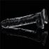 Lovetoy Flawless Clear - Dildo Ventosa Trasparente 19cm