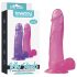 Lovetoy Jelly Studs - Dildo realistico con base - 20 cm (rosa)