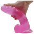 Lovetoy Jelly Studs - Dildo realistico con base - 20 cm (rosa)