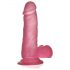 Lovetoy Jelly Studs - Dildo realistico con base - 15cm (rosa)