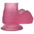 Lovetoy Jelly Studs - Dildo realistico con base - 15cm (rosa)