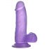 Lovetoy Jelly Studs - Dildo realistico con base - 15cm (viola)