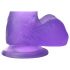 Lovetoy Jelly Studs - Dildo realistico con base - 15cm (viola)