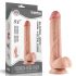 Lovetoy Sliding-Skin - Dildo a doppio strato 23cm (naturale)