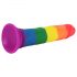 Lovetoy Prider - Dildo realistico 19 cm (arcobaleno)