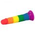 Lovetoy Prider - Dildo realistico 19 cm (arcobaleno)