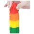 Lovetoy Prider - Dildo Realistico in Silicone Liquido - 19cm (Arcobaleno)