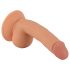 Mr. Rude - Dildo realistico con ventosa e testicoli - 18cm (naturale)