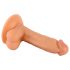 Mr. Rude - Dildo realistico con ventosa e testicoli - 17cm (naturale)