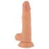 Mr. Rude - Dildo realistico con ventosa e testicoli - 19cm (naturale)