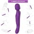 Tracy's Dog Wand - Massaggiatore vibrante pulsante (viola)