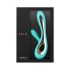 LELO Soraya 2 - vibratore ricaricabile e impermeabile con doppia stimolazione (turchese)