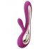 LELO Soraya 2 - Vibratore Resistente all'Acqua con Stimolatore Clitorideo (Viola)