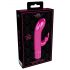 Royal Gems Dazzling - vibratore ricaricabile con braccio clitorideo (rosa)