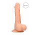 RealRock Dong 8 - Dildo realistico con testicoli (20cm) - Naturale