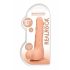 RealRock Dong 10 - Dildo realistico con testicoli (25cm) - Naturale