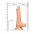 RealRock Dong 10 - Dildo realistico con testicoli (25cm) - Naturale