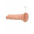 RealRock Dong 10 - Dildo realistico (25 cm) - naturale