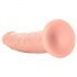 RealRock Slim - dildo realistico 15,5 cm (naturale)