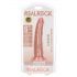 RealRock Slim - dildo realistico 15,5 cm (naturale)