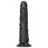 RealRock Slim dildo realistico - 15,5cm (nero)