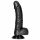 RealRock - Dildo realistico con base a ventosa 15,5cm (nero)