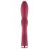 Raytech Rose - vibratore impermeabile con stimolatore clitorideo (rosso)