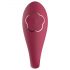 Raytech Rose - vibratore da coppia ricaricabile e impermeabile (rosso)