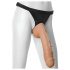 Doc Johnson Vac-U-Lock Hung 12 - realistico dildo con testicoli (naturale)