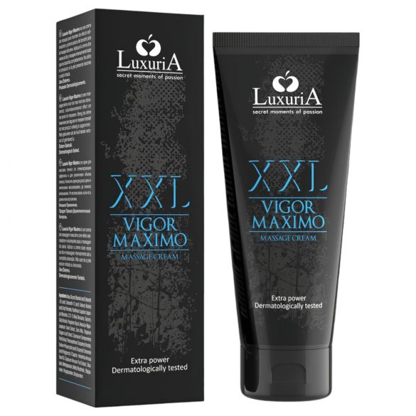 LuxuriA Vigor Maximo XXL - Crema idratante e ingrandente per il pene (75ml)