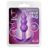 B Yours - Plug anale con sfere (viola)