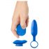 Platanomelón Mobi - set vibratore wireless ricaricabile - 2 pezzi (blu)