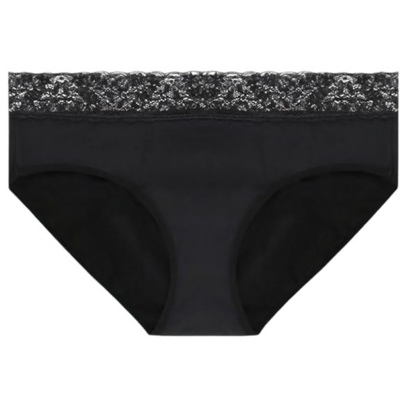 Adalet Natura Super - Slip mestruale nero elegante