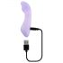 Playboy Euphoria - vibratore G-spot ricaricabile e impermeabile (viola)